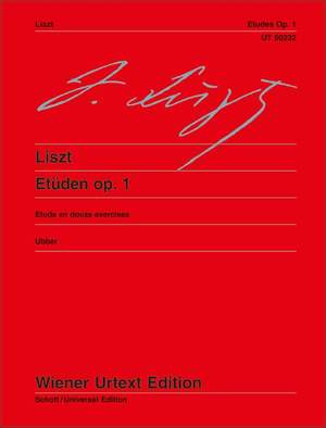 Liszt, F: 12 Studies op. 1