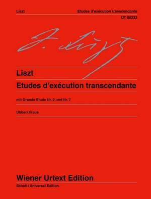 Liszt, F: Etudes d'exécution transcendante
