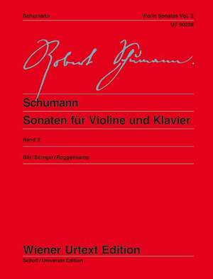 Schumann, R: Sonatas for Violin and Piano Vol. 2