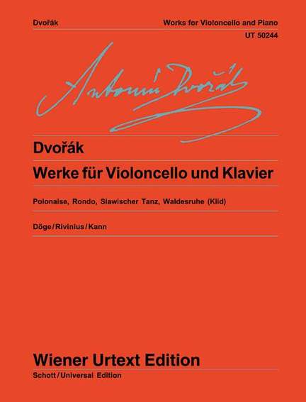 Dvořák, A: Works for Cello and Piano