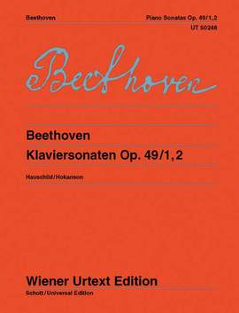Beethoven: Sonatas G Minor and G Major op. 49/1 + 2