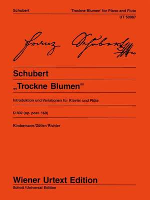 Schubert: Trockne Blumen Op. posth. 160 D 802