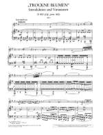 Schubert: Trockne Blumen Op. posth. 160 D 802 Product Image