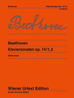 Beethoven, L v: Piano Sonatas E Major and G Major op. 14/1 + 2