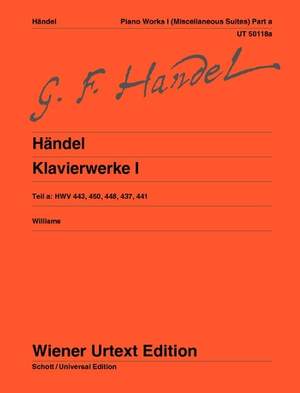 Handel, G F: Keyboard Works Vol. 1a