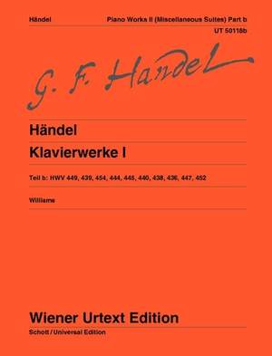 Handel, G F: Keyboard Works Vol. 1b