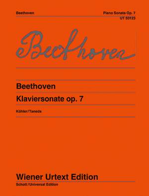 Beethoven, L v: Piano Sonata Eb Major, op. 7 op. 7