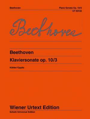 Beethoven, L v: Piano Sonata D Major op. 10/3