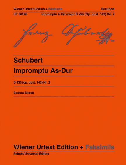 Schubert: Impromptu op. posth. 142 D 935