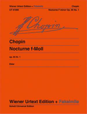 Chopin, F: Nocturne F Minor op. 55/1