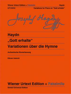 Haydn, J: Gott erhalte