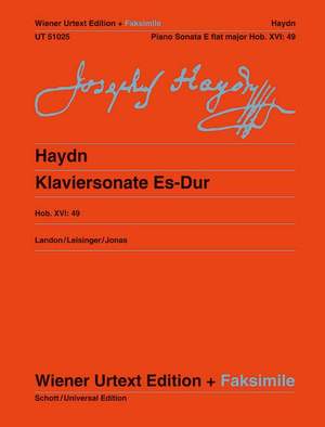 Haydn, J: Piano Sonata Eb Major Hob. XVI:49