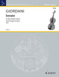 Giordani, T: Sonata Bb Major