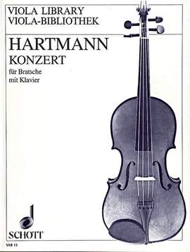 Hartmann, K A: Konzert für Bratsche mit Klavier