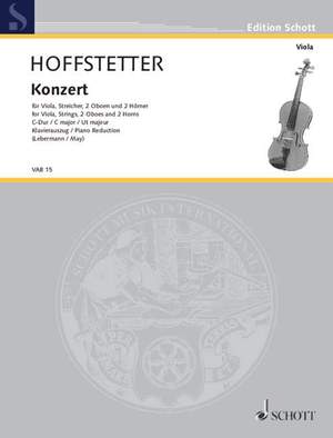 Hofstetter, R: Konzert C-Dur C major