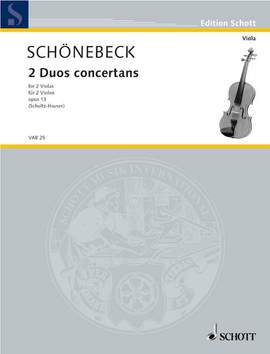 Schoenebeck, C S: 2 Duos concertans op. 13