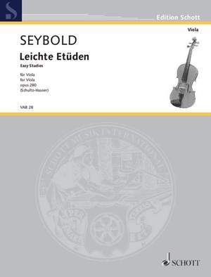 Seybold, A: Leichte Etüden op. 280