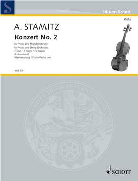Stamitz, A: Concerto No. 2 F Major F major