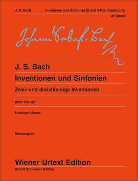 Bach, J S: Inventionen und Sinfonien