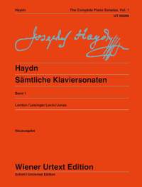 Haydn, J: Sämtliche Klaviersonaten Vol. 1
