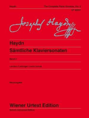 Haydn, J: The Complete Piano Sonatas Vol. 2