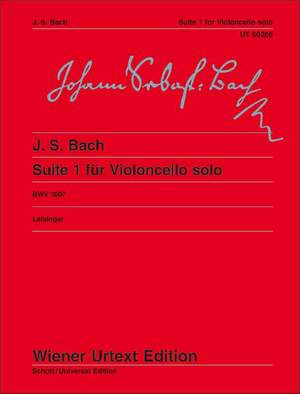 Bach, J S: Suite I G Major BWV 1007