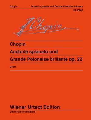 Chopin, F: Andante spianato and Grande Polonaise brillante op. 22