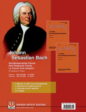 Bach, J S: The Well-Tempered Clavier Part I und II kplt.