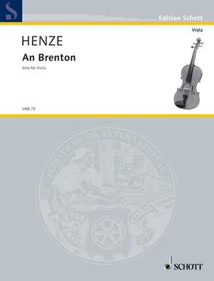Henze, H W: An Brenton
