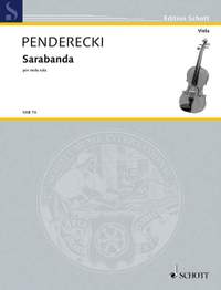Penderecki, K: Sarabanda