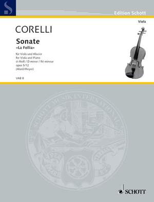 Corelli, A: Sonate d-Moll D minor op. 5/12