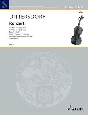Dittersdorf: Concerto F Major Krebs 168