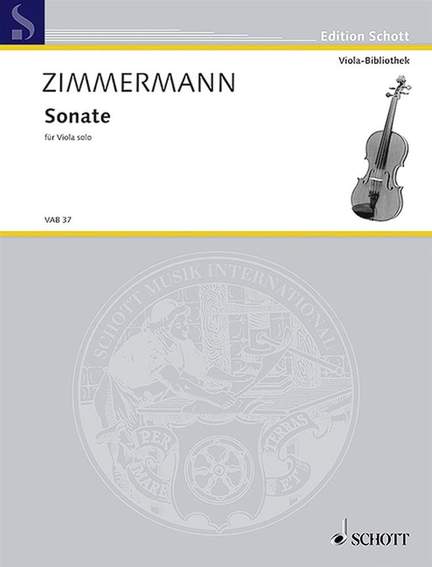 Zimmermann, B A: Sonate