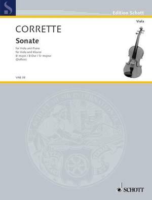 Corrette, M: Sonate B-Dur B flat major