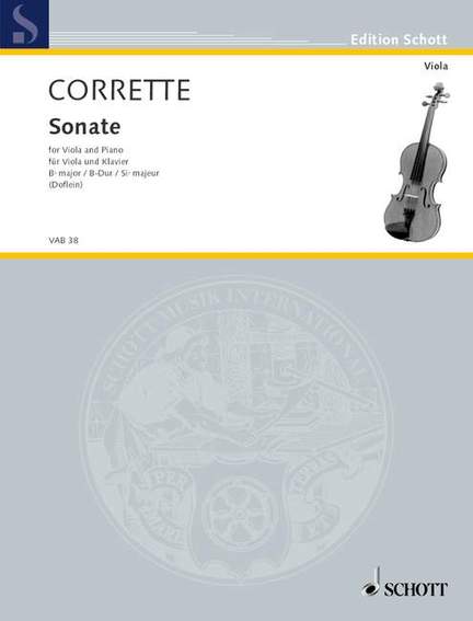 Corrette, M: Sonata in Bb Major B flat major
