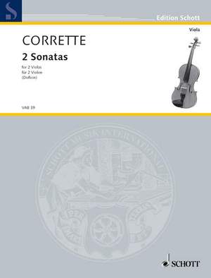 Corrette, M: 2 Sonatas