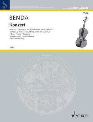 Benda, F W H: Concerto in F Major