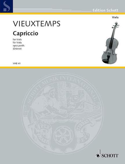 Vieuxtemps, H: Capriccio op. posth.