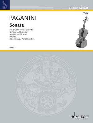 Paganini, N: Sonata