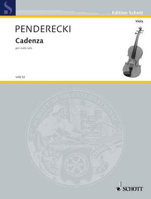 Penderecki, K: Cadenza