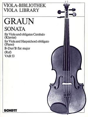 Graun, J G: Sonata B-Dur B flat major