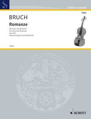 Bruch, M: Romanze F Major op. 85