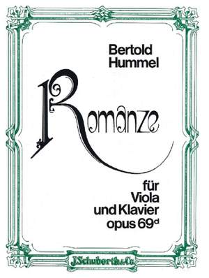 Hummel, B: Romance op. 69 d