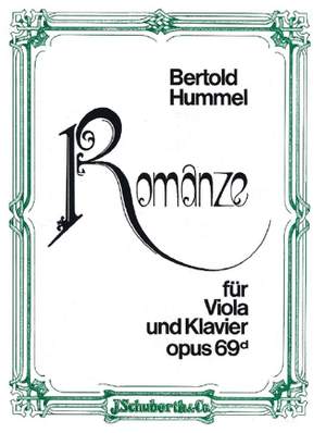 Hummel, B: Romanze op. 69 d