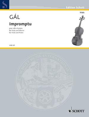 Gál, H: Impromptu C major