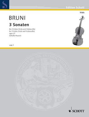 Bruni, A B: 3 Sonaten op. 27
