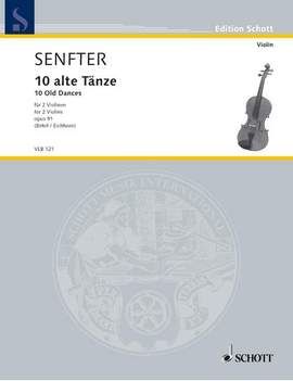 Senfter, J: 10 alte Tänze op. 91