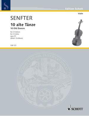 Senfter, J: 10 alte Tänze op. 91