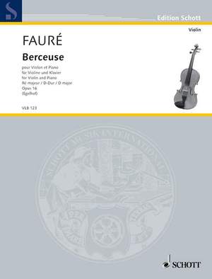 Fauré, G: Berceuse D major op. 16