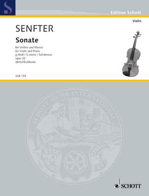 Senfter, J: Sonate g-Moll G minor op. 32